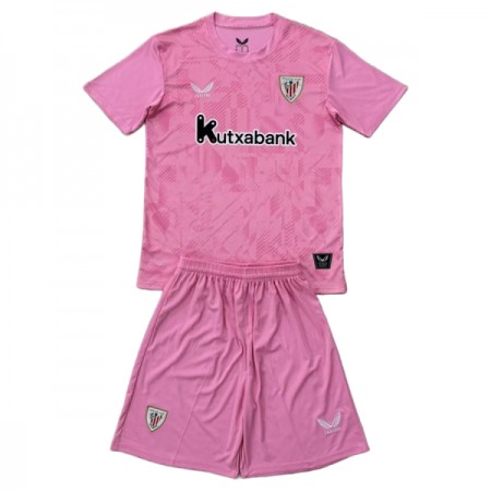 Athletic Bilbao Målmand Børn 2025-26 Pink - Fodboldtrøjer (S/S) Athletic Bilbao Målmand Børn 2025-26 Pink - Fodboldtrøjer (S/S)